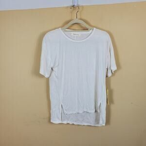 Moon & Sky Cream Short Sleeve Crewneck T-shirt Size S